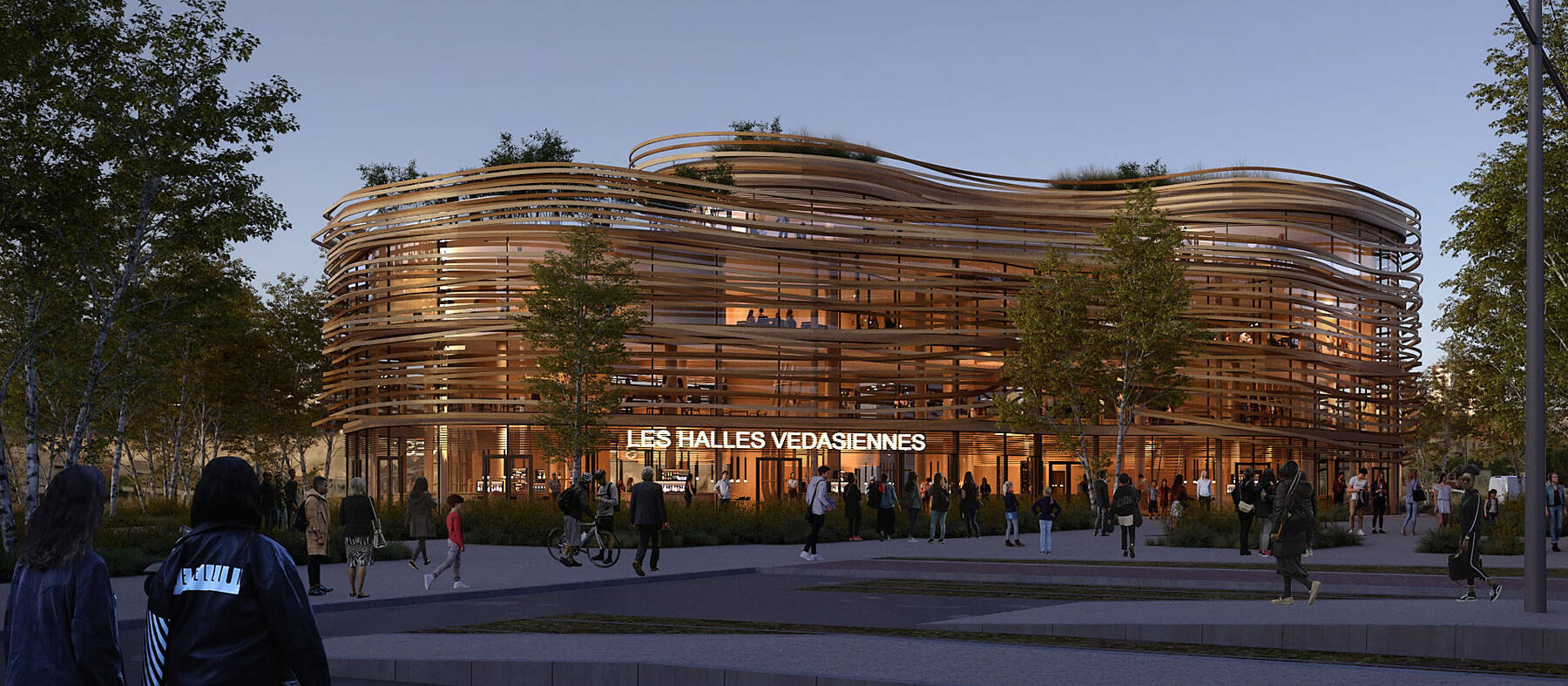 Halles védasiennes